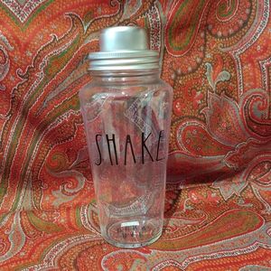 Rae Dunn Glass Cocktail Shaker NWOT